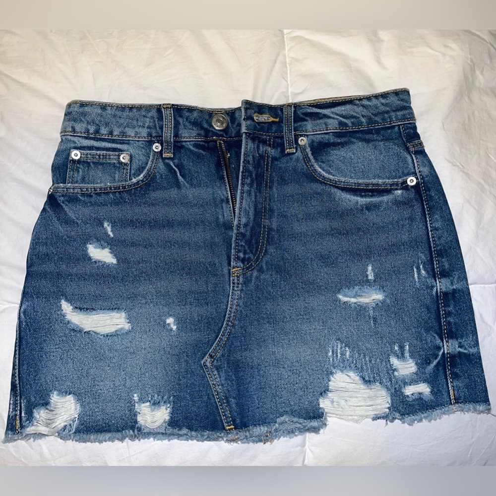 💎ZARA DENIM SKIRT💎